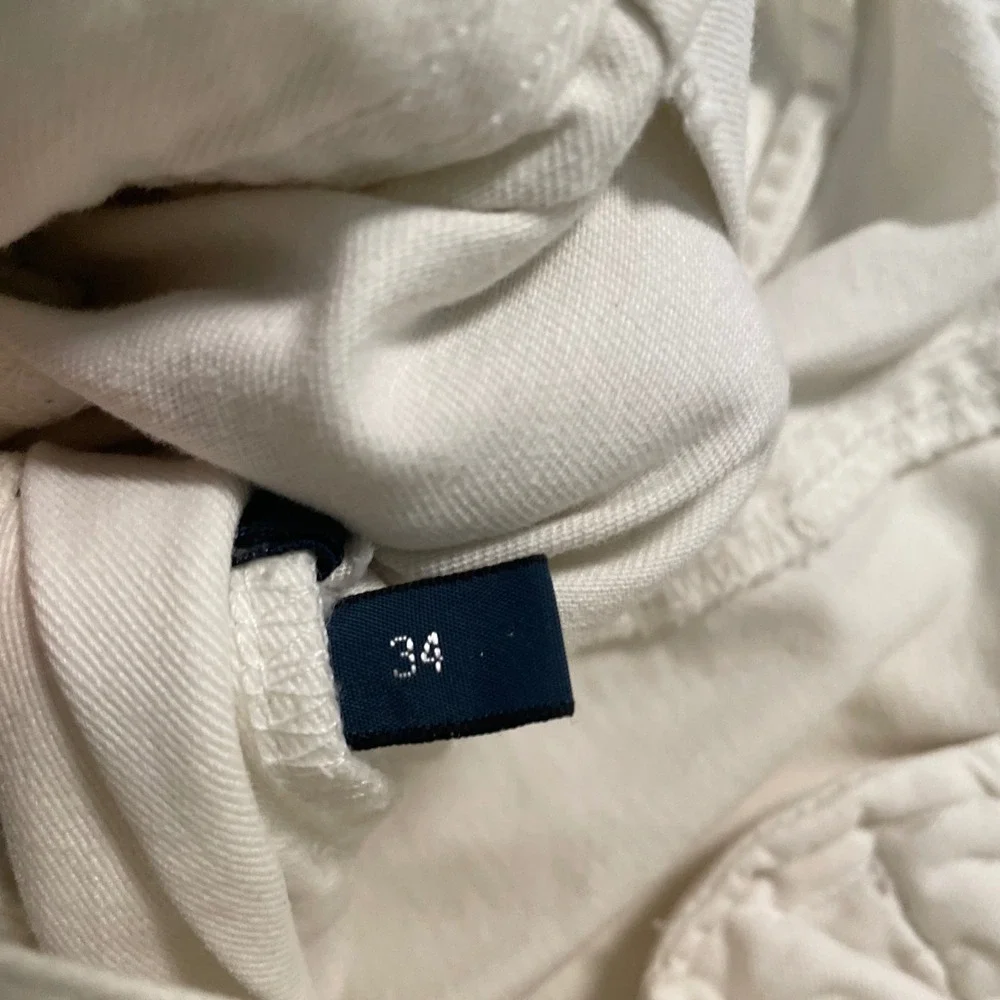 Polo Ralph Lauren Mens Cargo Shorts White 34 Cotton Twill Utility Polo 67 Chino